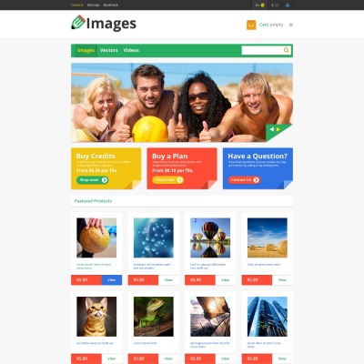 Responsive Images Store PrestaShop Theme