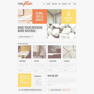 Flooring Drupal Template