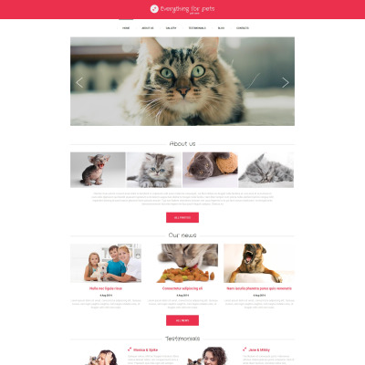 Vet Consulting Drupal Template