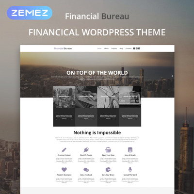 responsive finance advisor financial theme templatemonster templates