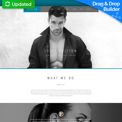 Fashion Responsive Moto CMS 3 Template