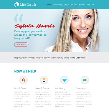 Life Coach Website Templates