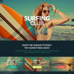 Surfing Responsive WordPress Theme